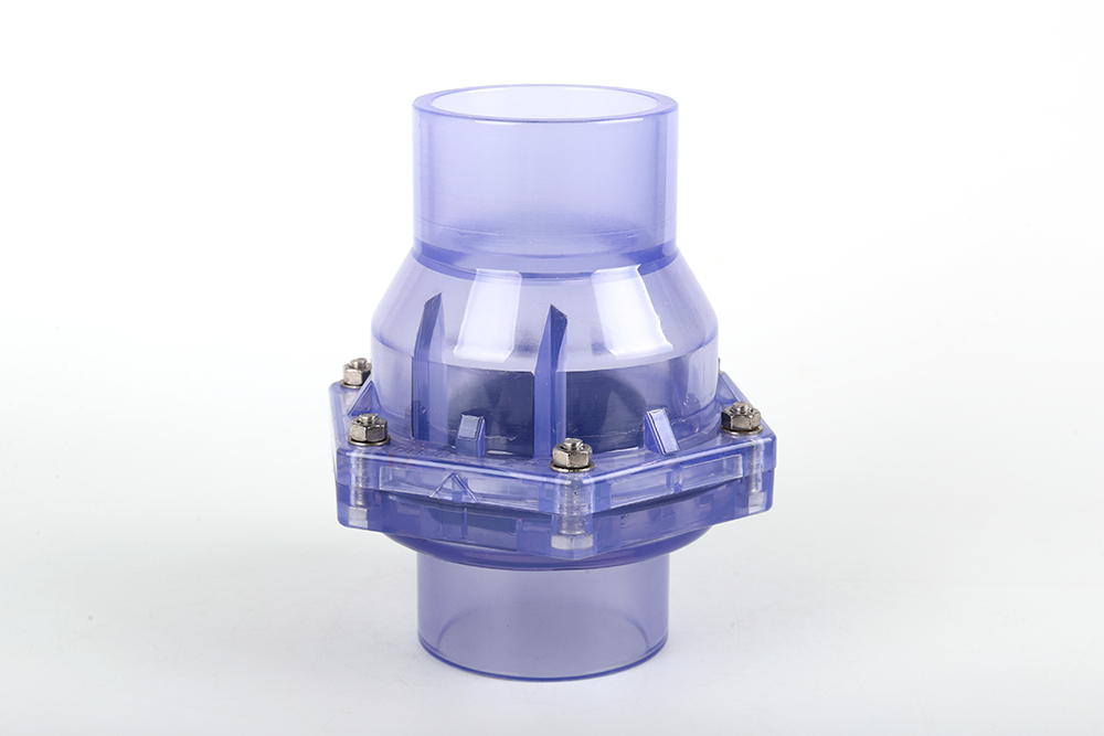 合水透明翻板式止回阀